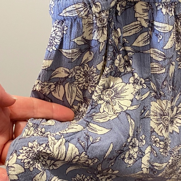 American Eagle Outfitters Blue/Lavender Jumpsuit - Size Medium - Picture 9 of 10